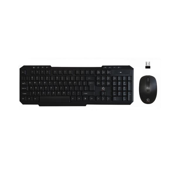 REBELTEC VORTEX TANGENTBORDSSATS + TRÅDLÖS SVART USB-MUS