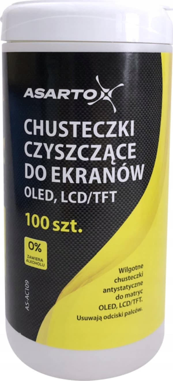 Asarto LCD-renseservietter | 100 stk