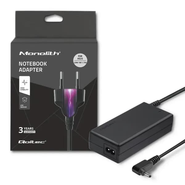 Qoltec - strømforsyningsadapter - 33 W