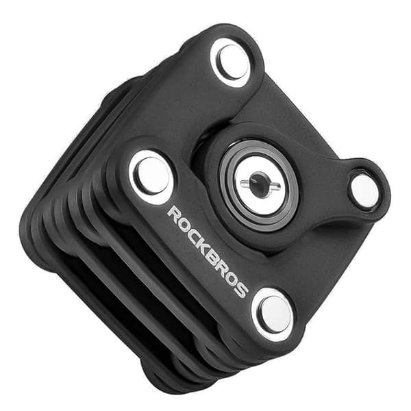 Rockbros WD795 foldbar cykellås – sort