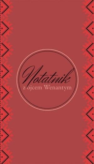 Notesbog med Fader Venanthus - med linjer