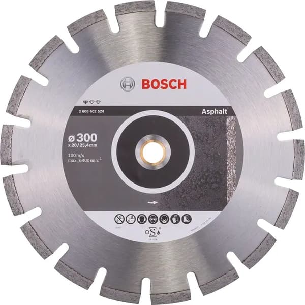 BOSCH DIAMANTSKIVE 350x25.4 SEG ASFALT