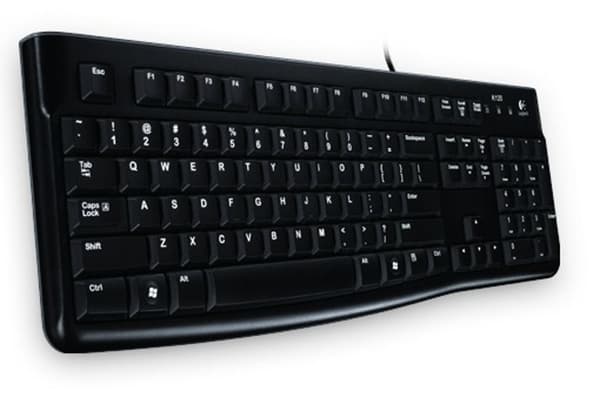 Logitech tangentbord K120 f Bus BLK LTH USB EMEA