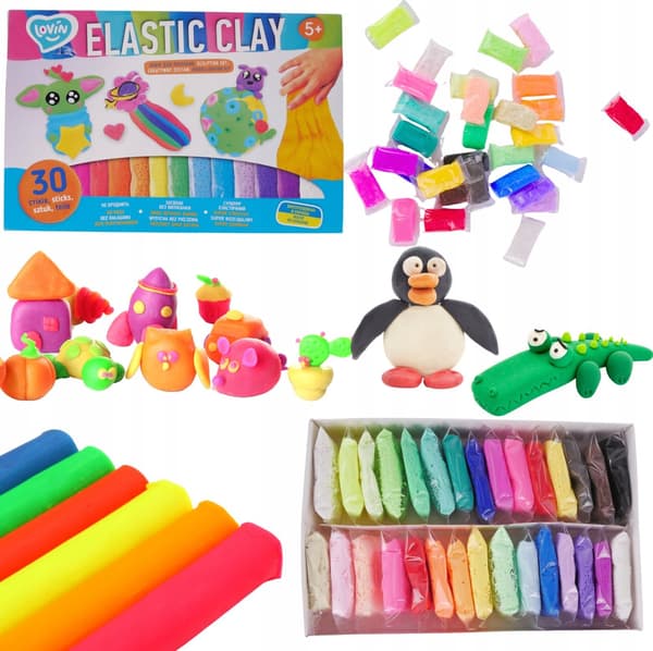 Kexset Elastisk Lera 30 st TM Lovin 70141