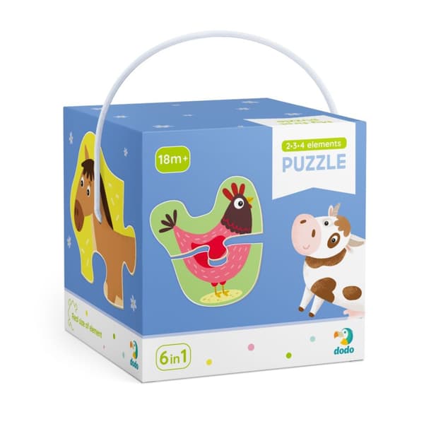 Palapeli 2-3-4 Lemmikit