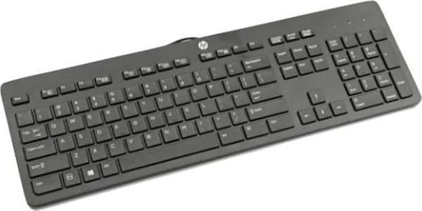 HP 803181-101 tastatur USB Svensk Sort