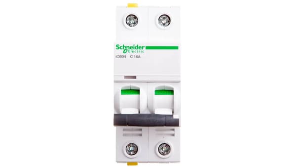 Schneider Electric Strömbrytare IC60N-C16-2 C 16A 2-polig (A9F04216)