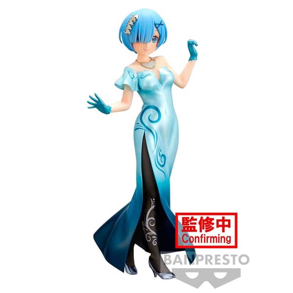 Re:Zero Starting Life in Another World Glitter & Glamorous Rem figur 23cm