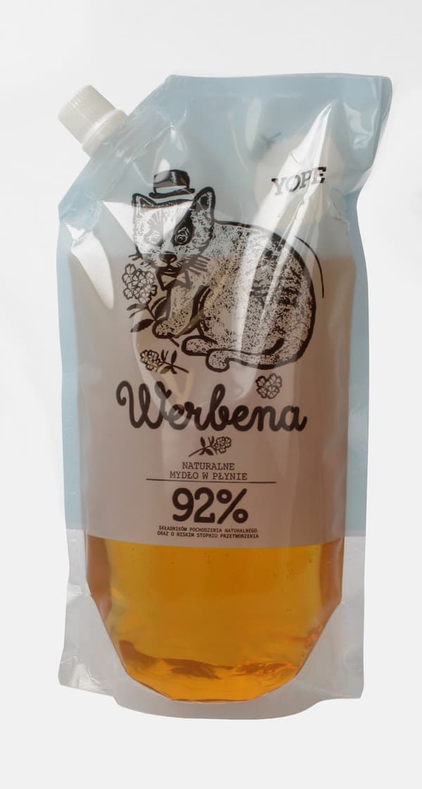 Yope Verbena Flydende Sæbe 500 ml - supplerende emballage