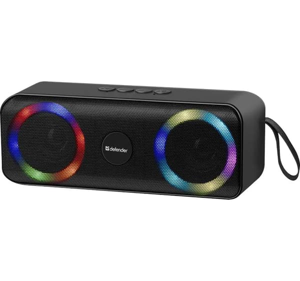 Højttaler Defender Q1 Bluetooth 10W BT/FM/TF/USB/AUX/TWS/LED