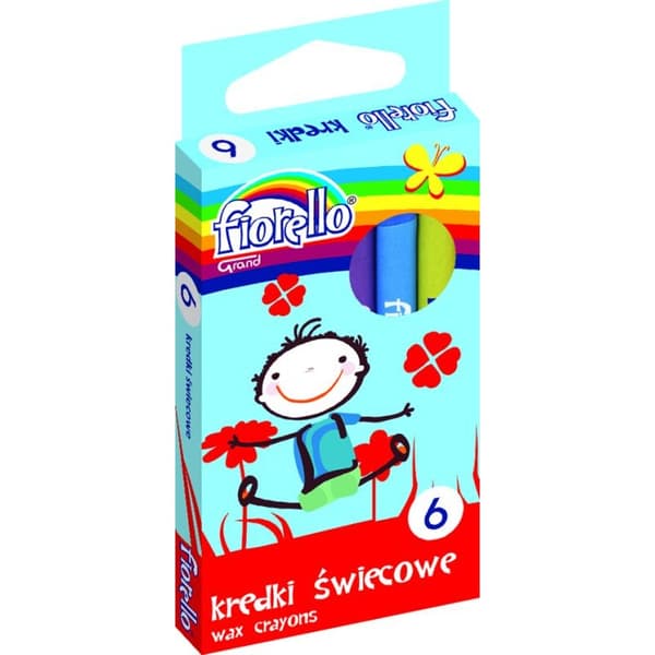 Farveblyanter 6 farver FIORELLO