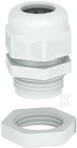 Polyamid kabelholder PG13,5 IP68 V-TEC PG13,5+ LGR lysegrå 2024661