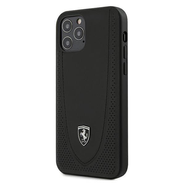 Ferrari FEOGOHCP12MBK iPhone 12/12 Pro 6.1\" sort/sort Hardcase Off Track Perforated