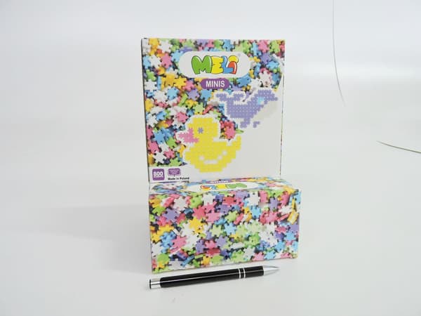 Meli Minis Pastel klodser 800 dele 50306