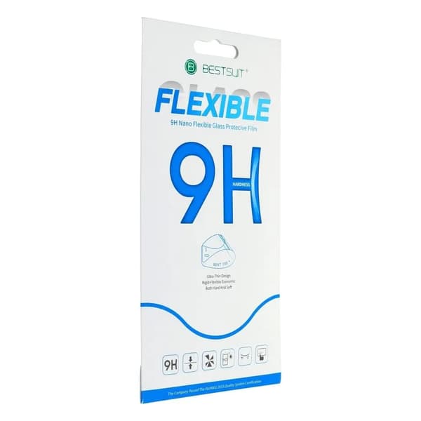 Bestsuit fleksibelt hybridglas til iPhone X/Xs/11 Pro