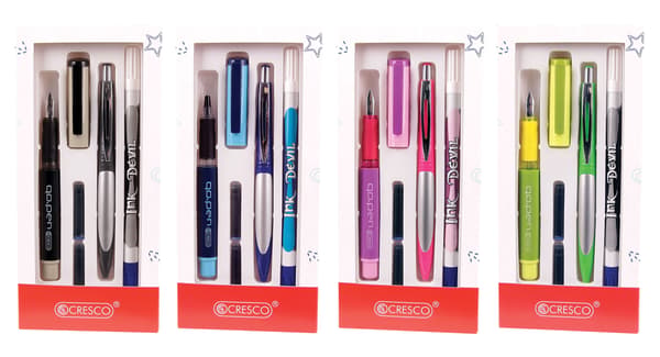 Skrivset Go Pen Color mix