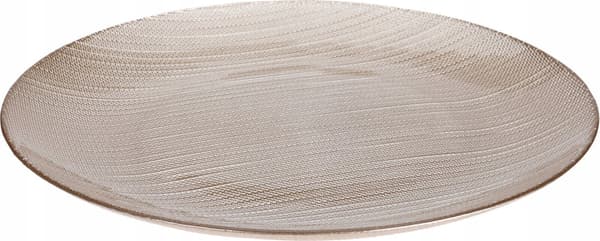 Home Styling Collection Glas Flat Tallrik CARNELIAN, Ø 28 cm