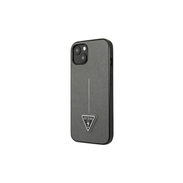 Etui Guess GUHCP13MPSATLG til iPhone 13 6,1\" hardcase SaffianoTriangle Logo