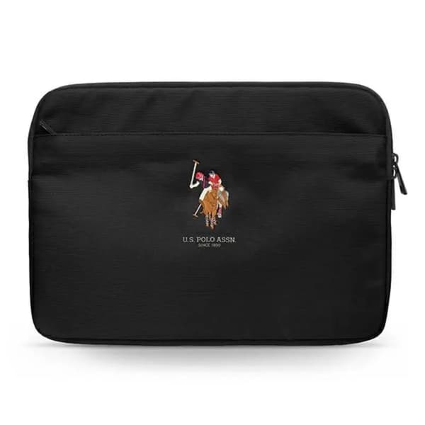 US Polo Sleeve USCS13PUGFLBK 13\" musta