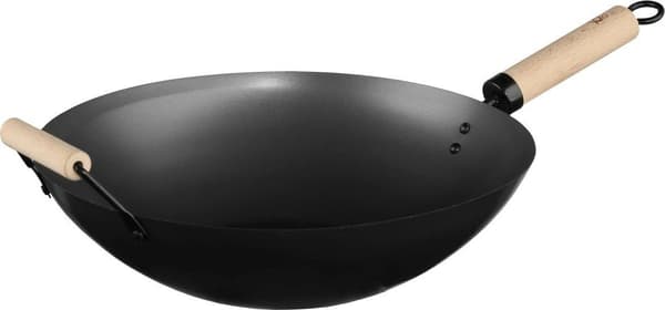 Wokpande Secret de Gourmet Sort Rustfrit stål Ø 35 cm