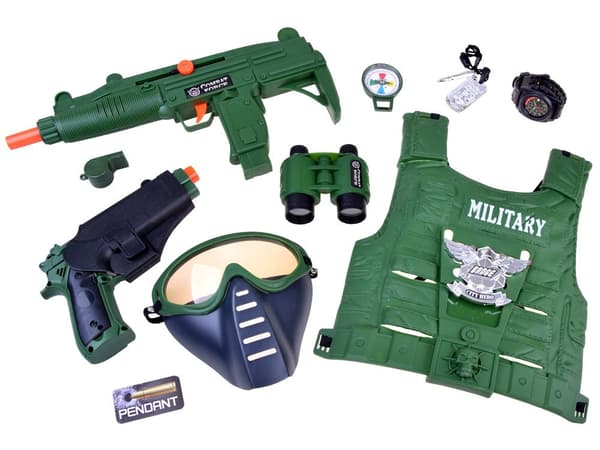 Sæt til soldat militærvest ZA2985