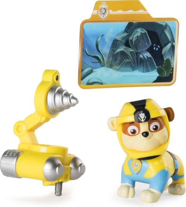 Spin Master Paw Patrol Sea Patrol Deluxe Figur Rubble