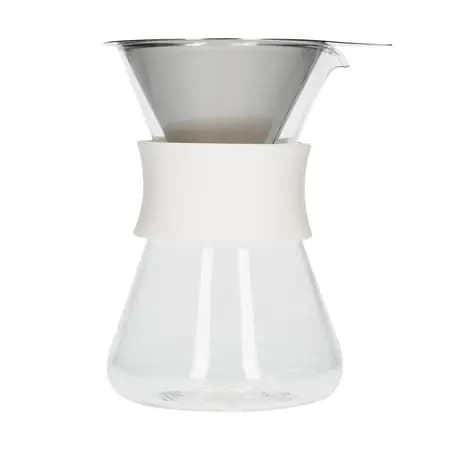 Hario - Kaffemaskine i glas - Hvid