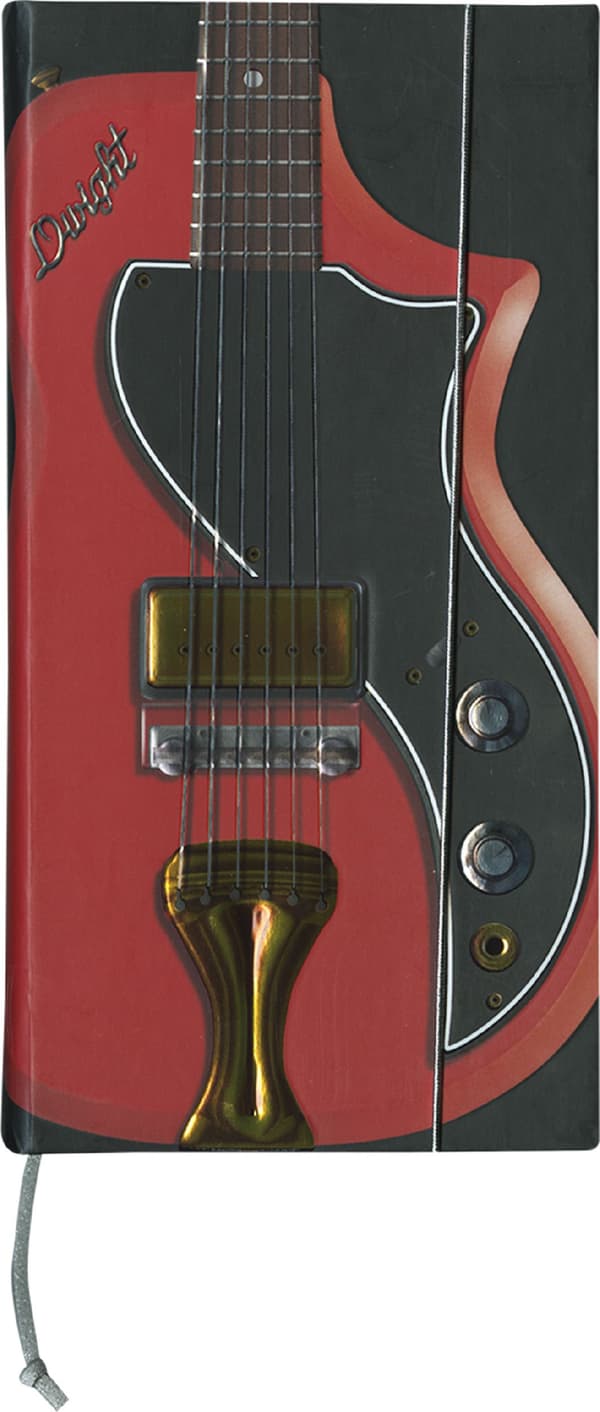 Dekorativ notesbog 0028-01 Guitar DWIGHT VALCO SUPRO