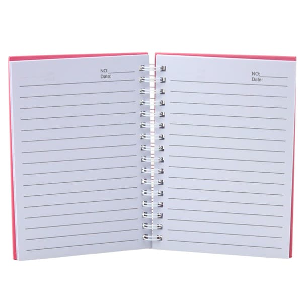 Holografisk Havfruehale Pink Foret Notesbog A6 80 Sider