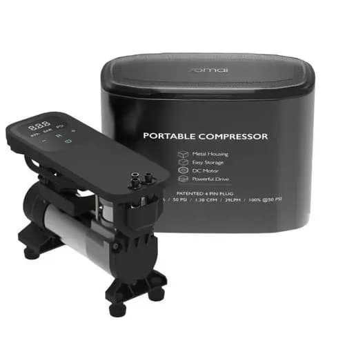 Xiaomi 70mai Luftkompressor Bärbar Midrive TP01 Svart EU 3028217