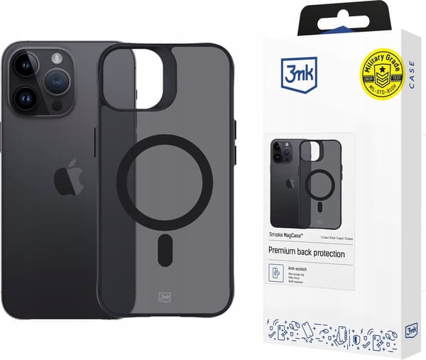 3MK MagCase Smoke Apple iPhone 14 Pro