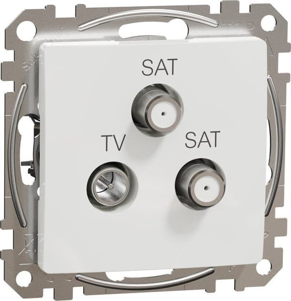 Schneider Electric GN.TV/SAT/SAT KONC.4DB HVID SEDNA DES