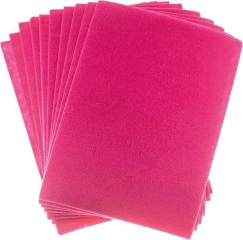 Filt A4 rosa 2mm 10st
