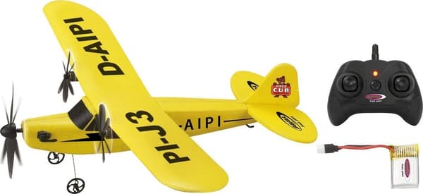 Jamara Jamara J3-CUB Flygplan Gyro 2CH 2.4GHz Fjärrkontroll Flygplan