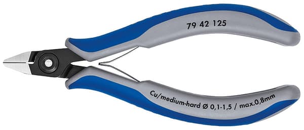 KNIPEX Tarkkuuselektroniikan sivuleikkuri
