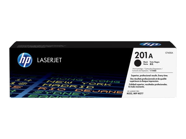 HP 201A - sort - original - LaserJet - tonerpatron (CF400A)