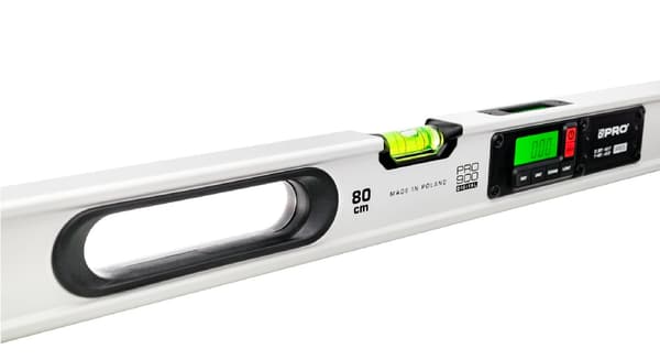 PRO900 VATERPAS MED ELEKTRONISK AFLÆSNING OG MAGNETER 60 CM