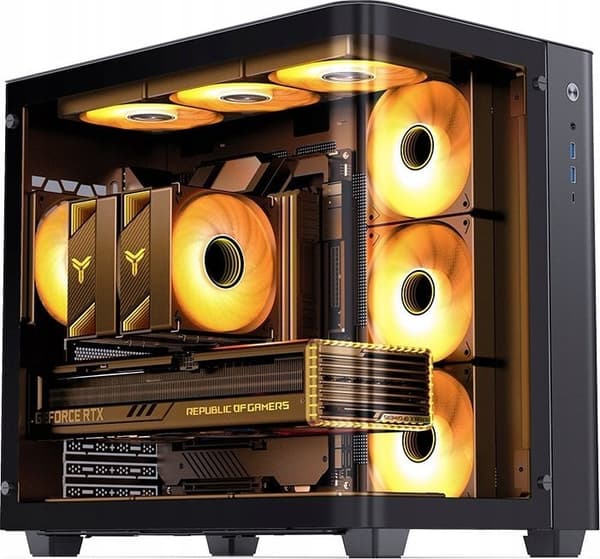 Jonsbo TK-3 - ATX-chassi, svart