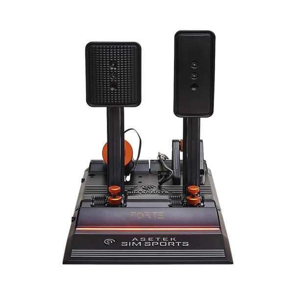 Asetek SimSports Forte Sim Racing -kaasu- ja jarrupoljin