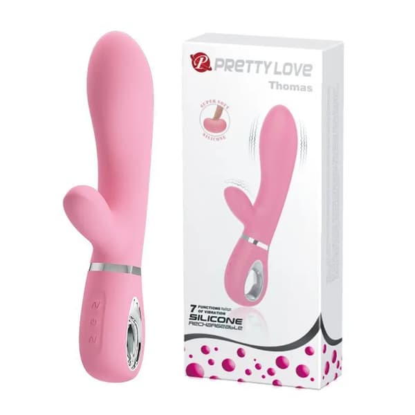 Dobbeltstimulerende vibrator Pretty Love (11 cm)