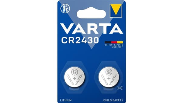 1x2 Varta electronic CR 2430