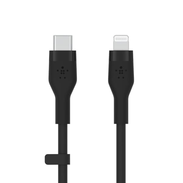 Belkin Flex Lightning/USB-C 15W 2m, mfi, 15W, sort CAA009bt2MBK