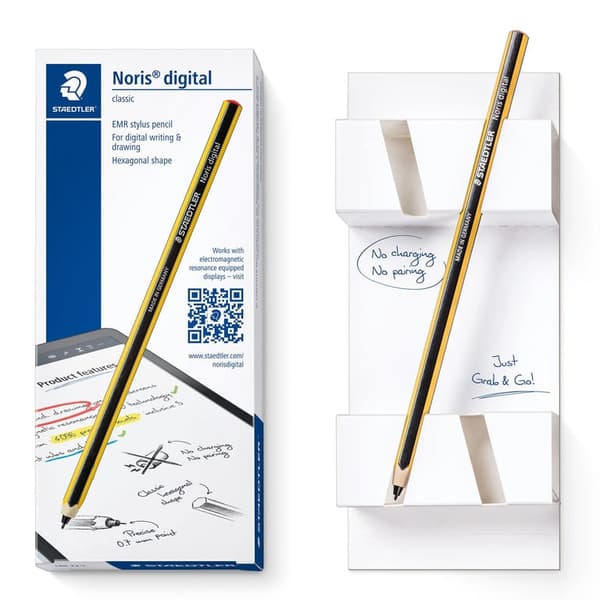 Staedtler Noris Digital Stylus -kynä, musta/keltainen