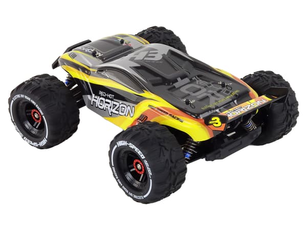 Rabbits RC maastoauto 4-veto keltainen 2.4G