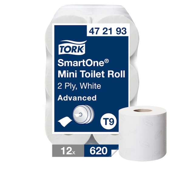 Tork Tork SmartOne - Toalettpapper i minirulle - 2-lager