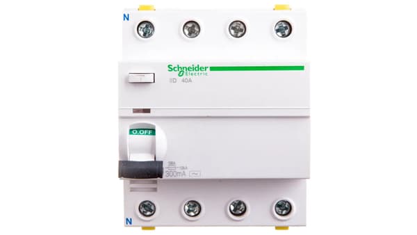Differentialafbryder 4P 40A 0.3A type AC iId A9Z14440