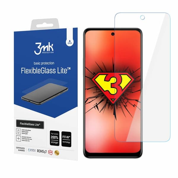 3MK FlexibleGlass Lite Motorola Moto E32 Glas Hybrid Lite