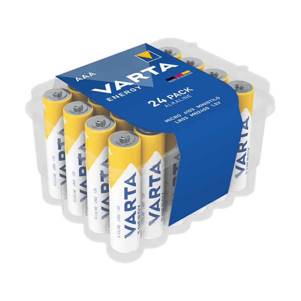 1x24 Varta Energy Micro AAA LR 3 Kampagneboks