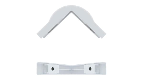 Ledningshætte Qoltec - Udendørs forbindelse 76x18mm | hvid