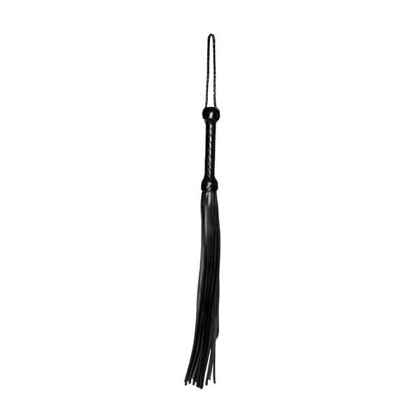 Prowler RED Hard Whip 34'' — Holdbart læder impact-værktøj, Rød/Sort
